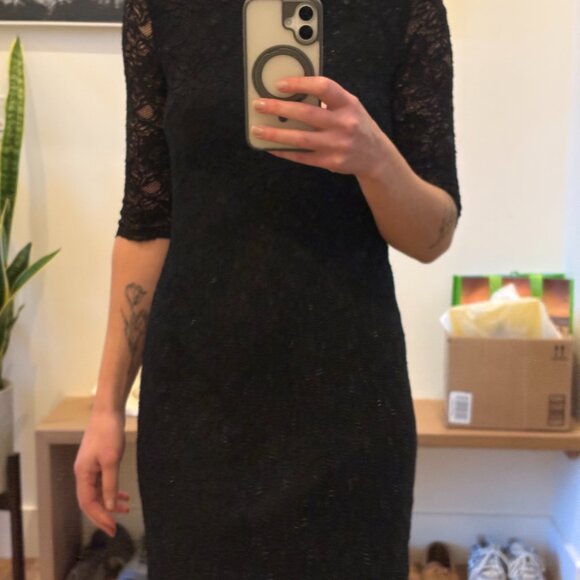 Banana Republic lace dress | Formal, LBD, Petite Size 0 - Picture 5 of 5